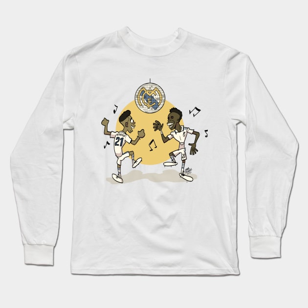 Dance Vini Dance Long Sleeve T-Shirt by Omar Momani